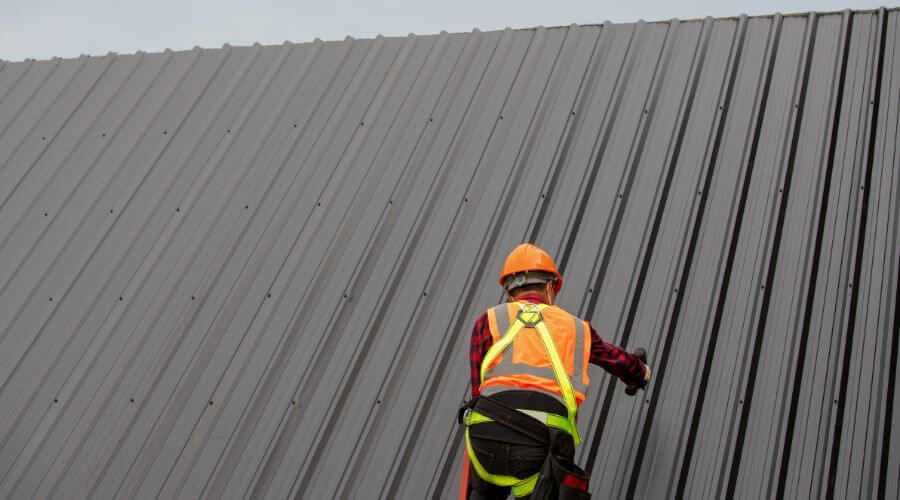 Professional metal roof installation services in Cody, NE